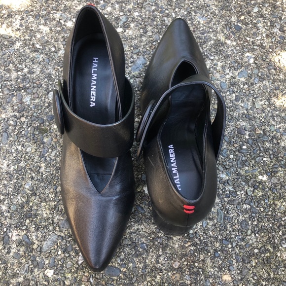 Halmanera Handcrafted Italian Leather Shoes (36.5) Pumps - Picture 2 of 10